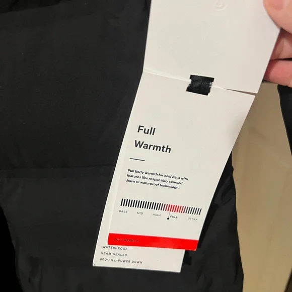 Lululemon sleet street long jacket - Picture 5 of 6